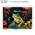 thumbnail image 2 of Frog Soft Polyester Indoor Rug Floor Mat - Plush Area Carpet for Living Room Bedroom - Stylish Home Decor Accent - 200x150cm, 2 of 6