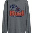 thumbnail image 3 of Budweiser - Nothing Beats A Bud - Men's Long Sleeve Graphic T-Shirt, 3 of 5
