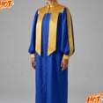 thumbnail image 2 of JOANKDMI Unisex Adult Classic Choir Judge Minister Costume Long Gown Robe with Contrasting Stole for Stage Performance Themed Roleplay Event and Roleplay Suit, 2 of 6