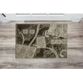 thumbnail image 2 of Jewel Power-Loomed Multi-Pattern 2' x 3' Rug, Brown/Cream, 2 of 5