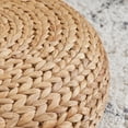 thumbnail image 2 of Water Hyacinth Woven Tatami Floor Cushion - For Home Decoration, 2 of 5