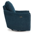 thumbnail image 5 of Signature Design by Ashley McBurg Navy Swivel Power Recliner, 5 of 19