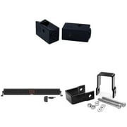 Wet Sounds STEALTH-XT-12-B STEALTH XT 12 Speaker All-In-One Amplified Bluetooth Soundbar With Remote – Black with Slider Brackets and 1.25" Square Clamps