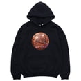 thumbnail image 3 of Glitter Basketball Hoodie for Women & Teen Girls Sparkle Game Day Pullover Sweatshirt, 3 of 8