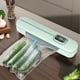 thumbnail image 4 of Bolsa de sellado al vacío para alimentos, protector de sellador, sellador automático al vacío, sellado para almacenamiento de alimentos frescos, sellador de máquina al vacío - Verde Americano, 4 of 7