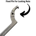 thumbnail image 3 of Teng Tools 1-1/4 Inch to 3 Inch (5mm Pin Size) Adjustable C Pin Spanner Hook Wrench - HP2025, 3 of 4