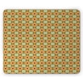 thumbnail image 1 of Mexican Mouse Pad, Continuous Vibrant Tones Talavera Illustration, Rectangle Non-Slip Rubber Mousepad, Orange Pistachio Green, by Ambesonne, 1 of 2
