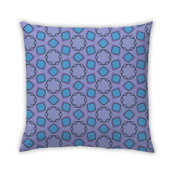 Ahgly Company Outdoor Square Contemporary Throw Pillow, 18 inch by 18 inch