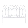 thumbnail image 2 of Plastic Garden Fence Picket Border Panel Lawn Edging Set For Flower Bed Yard Landscaping Outdoor Garden Divider Decor Pathway Tree Ring Fence Holiday Party Home Patio Courtyard Seasonal Garden Decor, 2 of 9