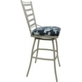 thumbnail image 3 of Outdoor Indoor Swivel Bar Stool 30" Seat - Jenna Armless - Flint Fabric - Beige, 3 of 3