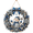 Blue Snowman, variant on Wodellrrea Christmas Pearl Diamond Art Wreath Kit, DIY Hanging Craft, Decorative Beaded Holiday Ornament, Christmas Tree, Festive Acrylic Art Project for Indoor Door Wall and Window Display