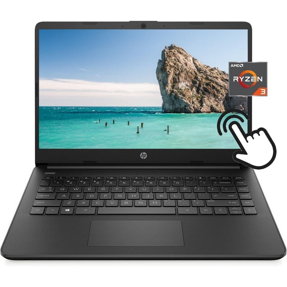 HPI SOURCING - NEW 14" Touchscreen Laptop, AMD Ryzen 3 5300U, 8GB RAM, 256GB SSD, Windows 11 Home in S mode, 14-fq1003cl