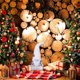 thumbnail image 4 of Adorno Navideño Xihbxyly Muñeco Sin rostro gnomo Decoración, 4 of 6