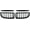 Glossy Black Double Line, variant on Glossy Black M-Color Double Line Kidney Grille for BMW E90 E91 323i 325i 328i 330i 335i 200 2010 2011