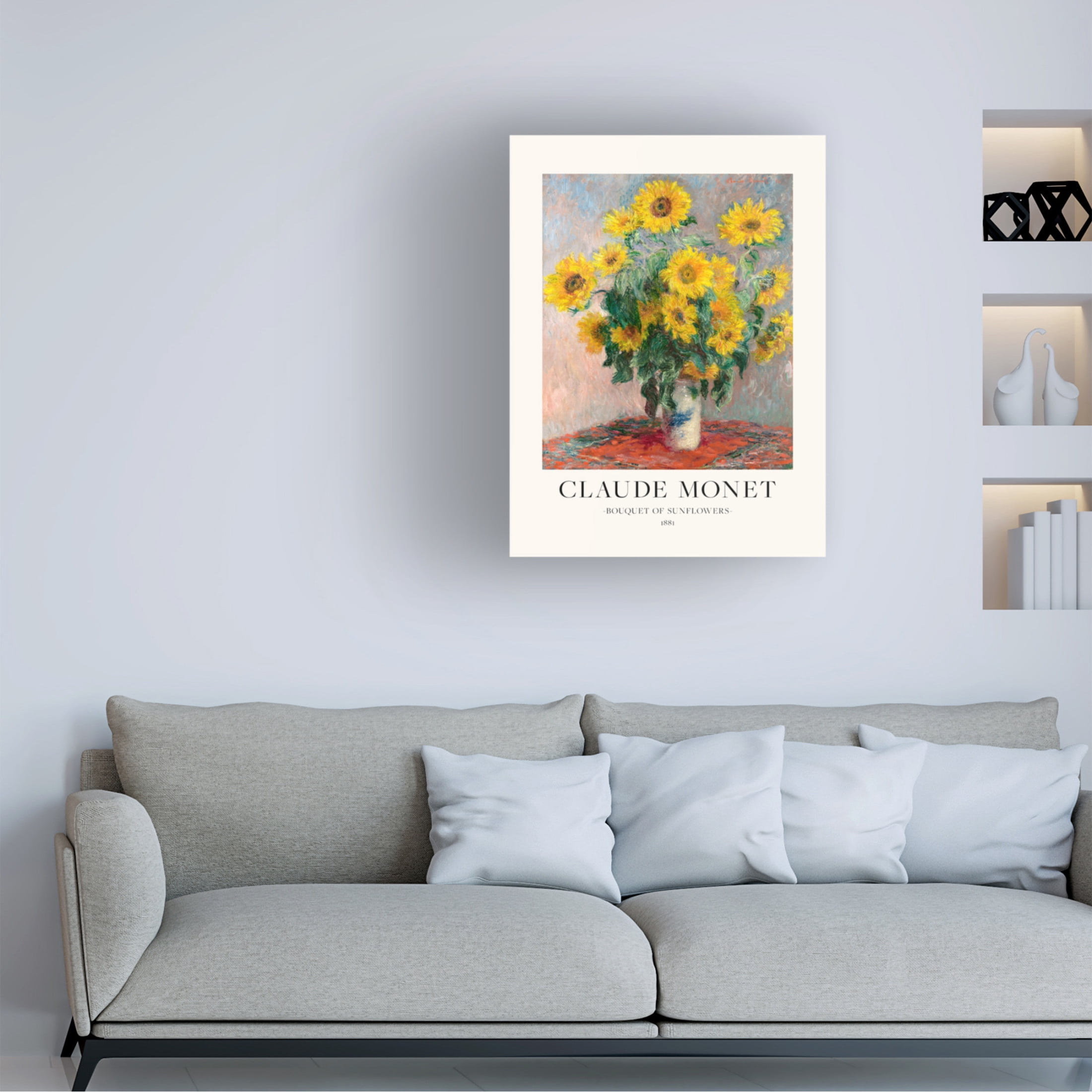 Trademark Fine Art Pictufy  Bouquet Of Sunflowers Canvas Wall Art