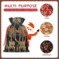 thumbnail image 7 of Fuzoiu Romantic Skeletons Under Moon Print Christmas Gift Bag,Burlap Gift Bag with Drawstring Closure & Hang Tag,Perfect for Holidays, Birthdays, and Special Occasions-Medium, 7 of 7