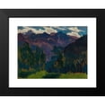 thumbnail image 2 of Jan Stanislawski 24x18 Black Modern Framed Museum Art Print Titled - Landscape from the Tatra Mountains (circa 1903), 2 of 5