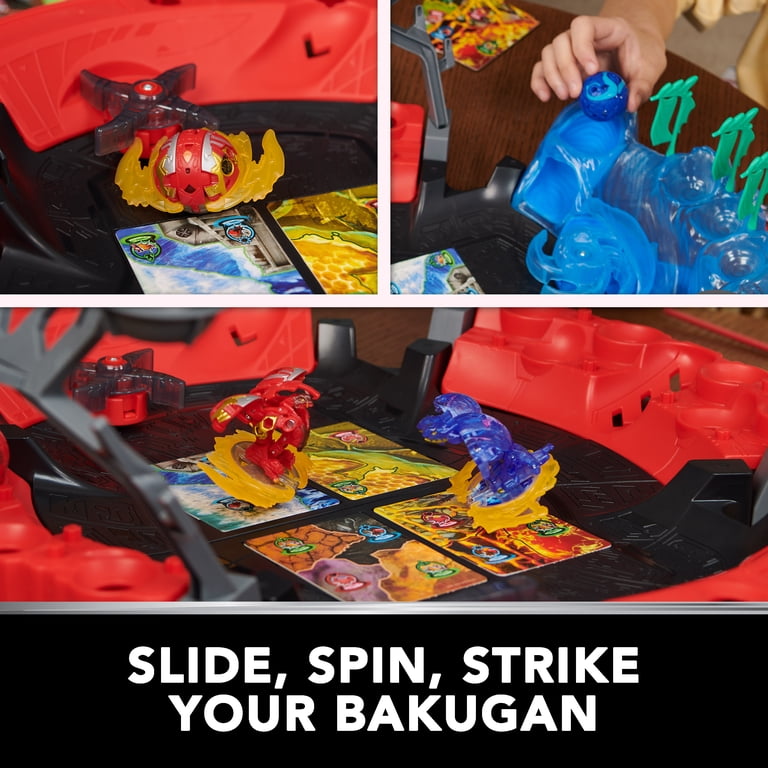 Bakugan Battle Arena Playset with Spinning Dragonoid Action Figure