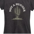 thumbnail image 3 of Instant Message - Not a Hugger - Women's Short Sleeve Graphic T-shirt, 3 of 6