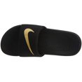 thumbnail image 6 of Nike Kawa Slide GS 'Black Gold' Boys / Girls Style :819352, 6 of 7