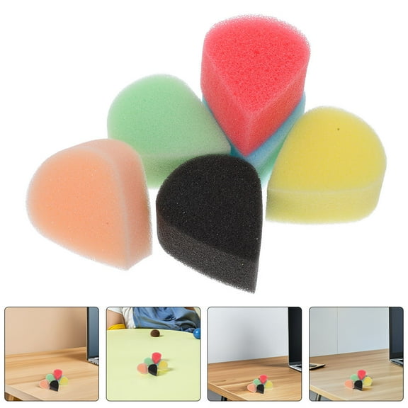 GAXIRE 30pcs High Density Teardrop Sponges Assorted Colors for Art Classes, Schools, and Projects