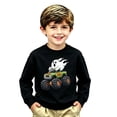 thumbnail image 3 of Likimi Child Toddler Girls Halloween Sweatshirts Hallowmas Cartoon Print Crew Neck Sweatshirt For Girls Long Sleeve Everyday Wear Casual Soft Pullover Size 2-3 Years, 3 of 3