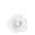 thumbnail image 3 of Seersucker Flower - Cortina decorativa, , retenes, retenedores, cortina, sujetadores con succión Blanco BLESIY Respaldo de cortina, 3 of 6