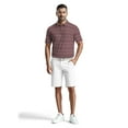 thumbnail image 2 of Ben Hogan Men's & Big Men's Performance Texture Stripe Short Sleeve Golf Polo Shirt, Sizes S-5XL, 2 of 7