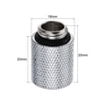 thumbnail image 2 of Unique Bargains Male to Female Extender Fitting G1/4 x 20mm for Computer Water Cooling System Silver 4pcs, 2 of 5