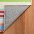thumbnail image 3 of Dash & Albert Beach Stripe Machine Washable Rug, 2' x 3', Multi, 3 of 7