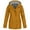 Yellow winter coats for women, variant on Usmixi Winter Womens Trench Jackets Womens Trench Coats Winter Outdoor Hiking Skiing Windproof Rain Jackets Plus Size Casual Solid Zipper Drawstring Hooded Coats with Pocket Up to 65% off