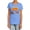 Carolina Blue, variant on JLA Standing Below Women's T Shirt, Athletic Heather, Medium