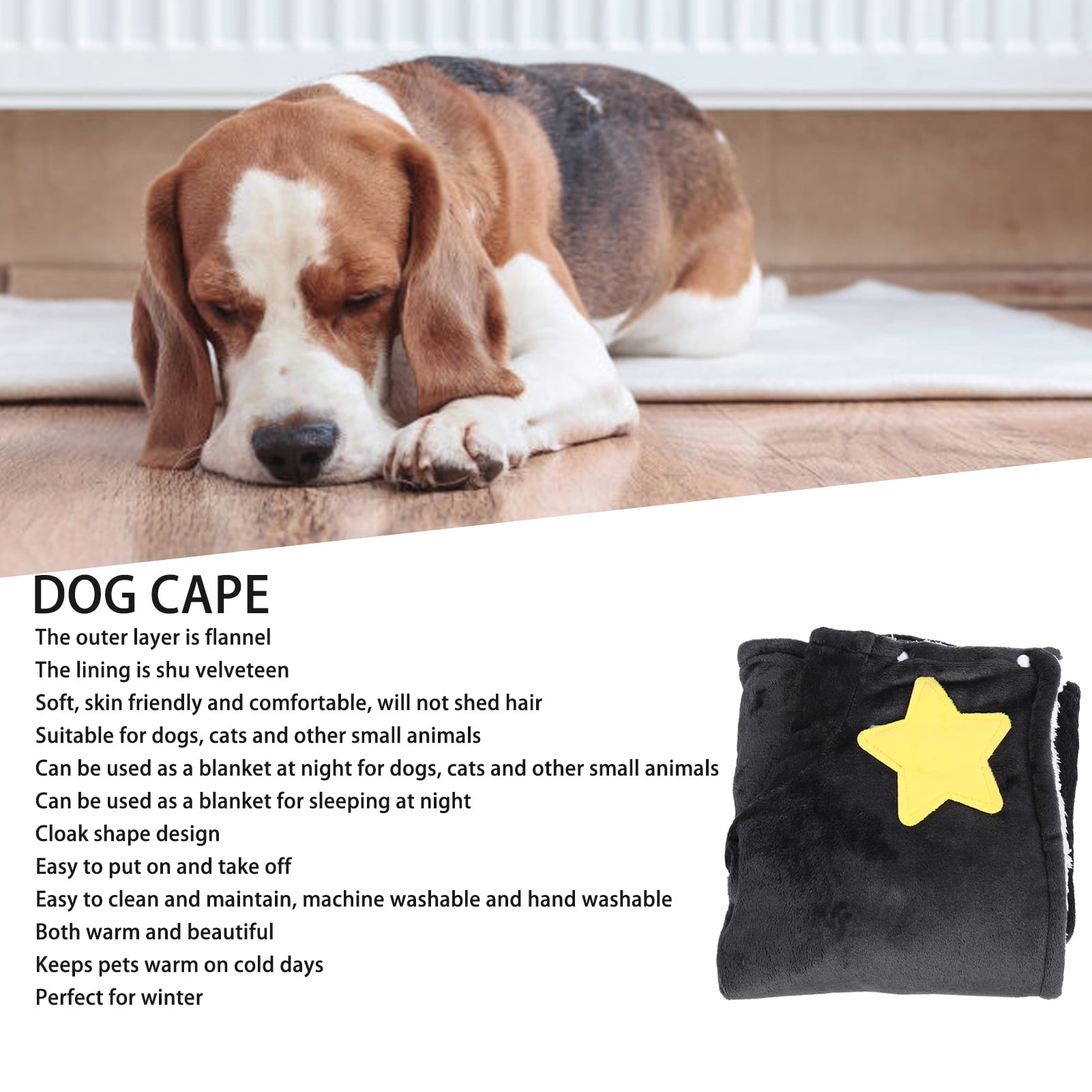 Winter Do Dogs Feel Cold At Night JFBUJC Pet Poncho Cute Soft And