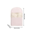 thumbnail image 3 of TIELUTT Sac de Rangement en Velours Peau de Pêche pour Textiles de Maison, Organisation, Gain de Place, Design Suspendu, Organisateur de Placard, Roues de Rangement, Bacs de Rangement, Grande Organisation et Rangement pour Rangement, 3 of 3