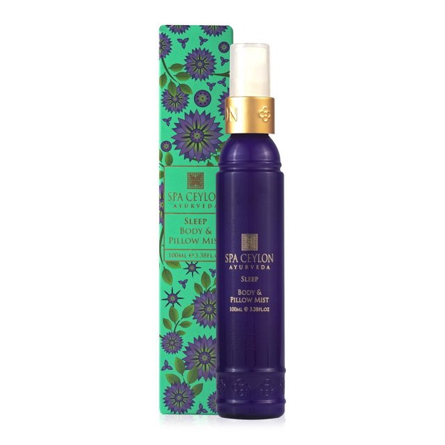 Bruma para dormir, cuerpo y almohadas SPA CEYLON SLEEP, no grasa y natural