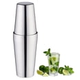 thumbnail image 1 of Cocktail Shaker Stainless Steel - 1 Set Reusable Martini Mixer Drink Mixing Cup, 1 of 7