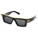 thumbnail image 2 of Lentes de Sol Balmain diseño B-VII Black Gold, 2 of 2