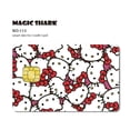 thumbnail image 4 of Hello Kitty piel inteligente para tarjetas de crédito Anime My Melody Pvc Game Id Subway Bank Cards Sticker Kawaii Kt Girls Cards Cover Gifts, 4 of 4