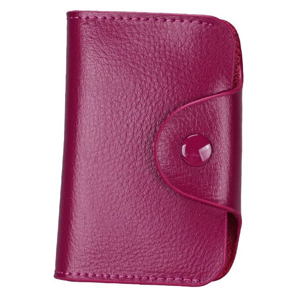 Tarjetero de organza de moda Tarjetero de cuero multicolor para hombre y mujer Tarjetero multitarjeta Tarjetero de crédito