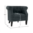 thumbnail image 4 of Pemberly Row Upholstered Accent Chair in Gray, 4 of 4
