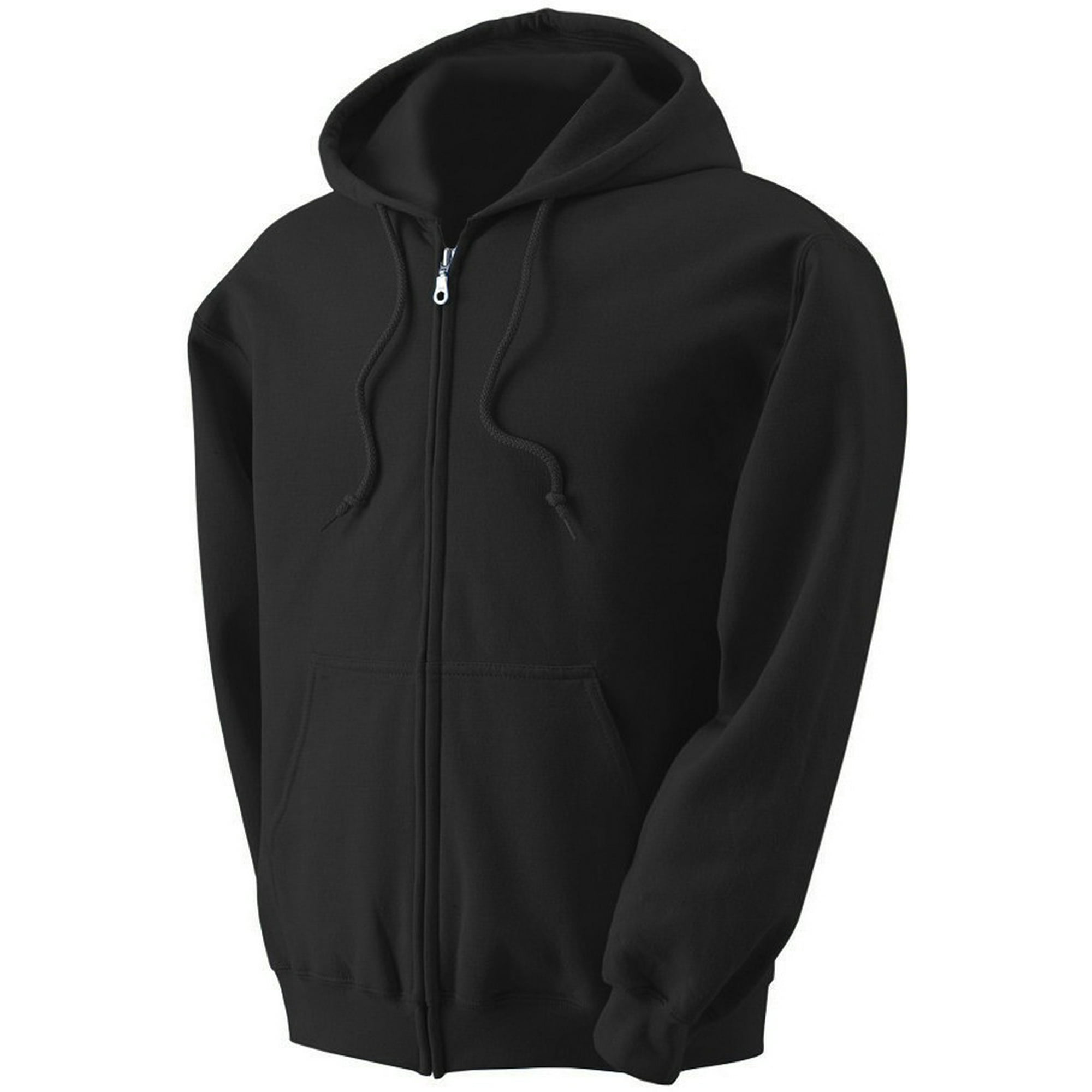 desinficere ekstra Udled Mens Full Zip up hoodie Fleece Zipper Heavyweight Hooded Jacket Sweatshirt  - Walmart.com