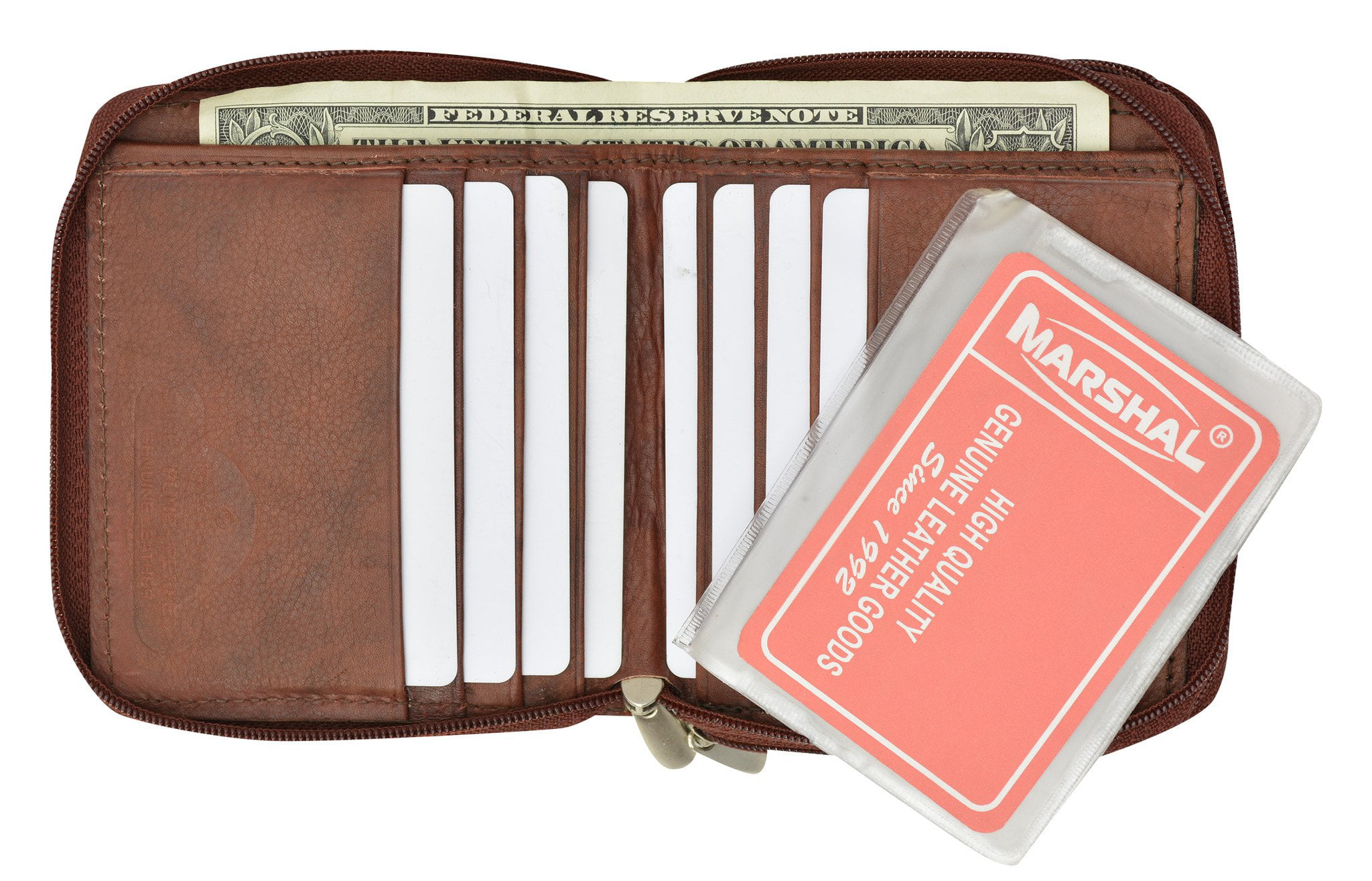 Small Accordion Style Ladies Leather Credit Card Holder Wallet 2522 CF (C) - www.neverfullbag.com ...