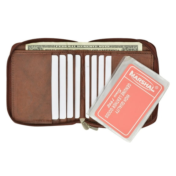 Small Accordion Style Ladies Leather Credit Card Holder Wallet 2522 CF (C)