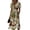Green, variant on Tropical Hibiscus Floral Print V-Neck Wrap Dress for Women - Short Sleeve High Waist A-Line Midi Summer Dress, Flowy Boho Beach Vacation Party Gown with Cinched Waist Pink XXL