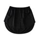thumbnail image 1 of Mini falda con extensión de camisa para mujer - Plisada, cintura alta, corte en A - 80 % poliéster, 20 % elastano - Tejido elástico y suave - Tallas S-XXXL, 1 of 4