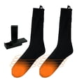 thumbnail image 4 of 8uds. Calcetines térmicos transpirables con calefacción eléctrica unisex para esquí en invierno y ciclismo, 4 of 5