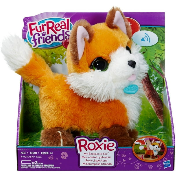 Furreal Friends Happy To See Me Pets Roxie My Beatboxin Fox Pet Walmart Com Walmart Com