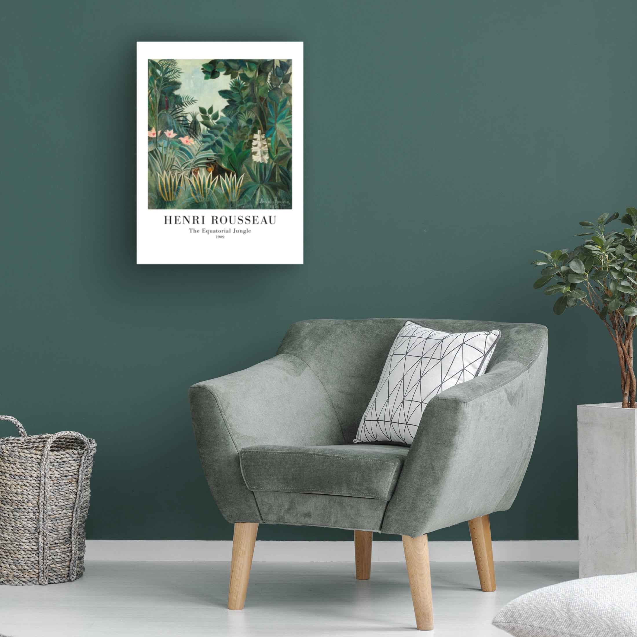 Trademark Fine Art Pictufy The Equatorial Jungle Canvas Wall Art