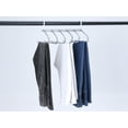 thumbnail image 6 of Unique Bargains Space Saving Non Slip Metal Pants Hangers 2 Pcs Gray, 6 of 6