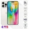 thumbnail image 1 of 4Pcs iPhone16ProMax Glass For iPhone 16 Pro Max Screen Protector iPhone16 Plus iPhone16Pro 16Pro 16ProMax Tempered Glass HD Film, 1 of 6